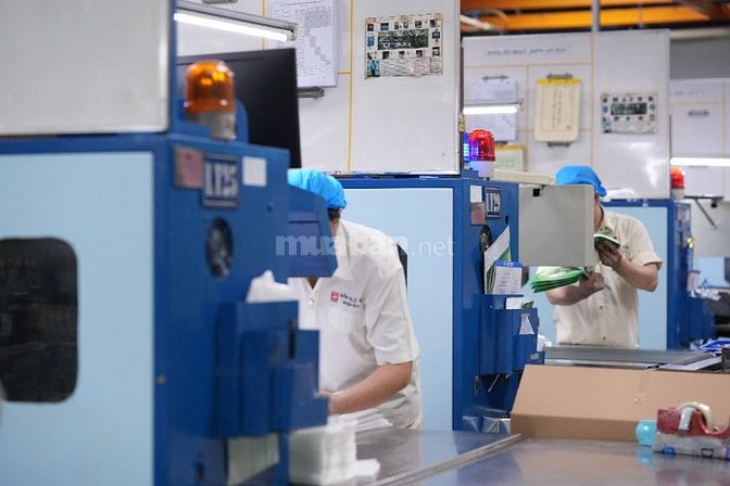 NAM CÔNG NHÂN VẬN HÀNH MÁY LÀM TÚI BAO BÌ TÂN TIẾN - KCN TÂN BÌNH, HCM