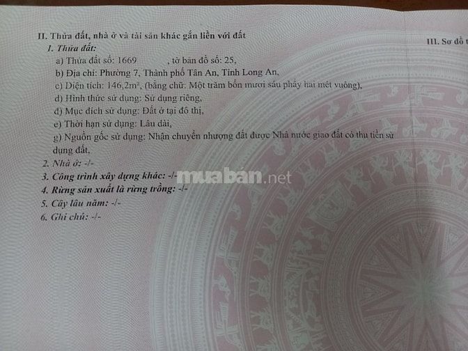Chính chủ Cần bán gấp nền đất thổ cư hẻm xe hơi, đường Châu thị Kim