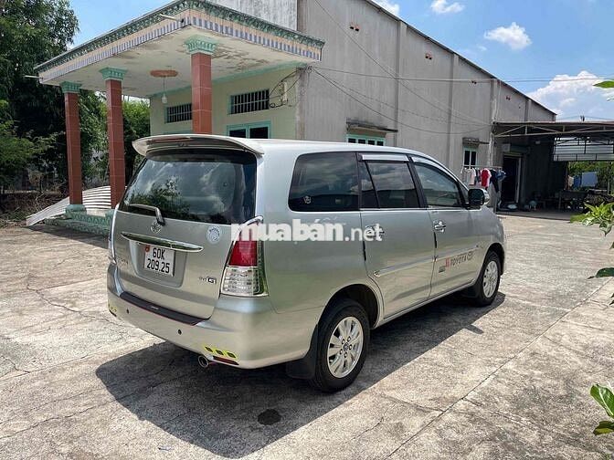 Toyota Innova 2009 Số sàn Bạc