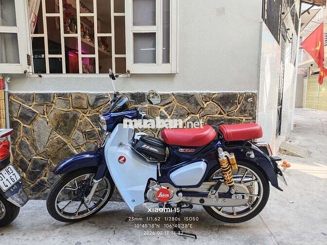 Honda Cub 125 2022 Xanh Trắng 800km