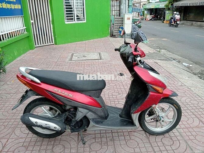 Honda Click Đỏ Đen