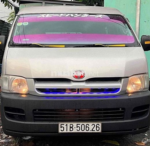 Xe tải van Toyota 6 chỗ 850kg máy dầu 2005