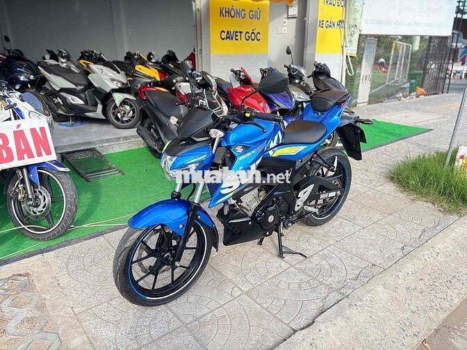 Suzuki GSX-S150 dk 2018 Xanh 3400km chưa tăng sên