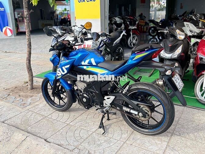 Suzuki GSX-S150 dk 2018 Xanh 3400km chưa tăng sên