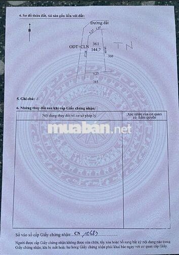 CHỦ NGỘP BÁN ĐẤT 145M2 GIÁ 900TR AN HÒA, TRẢNG BÀNG, TÂY NINH, SỔ RIÊG