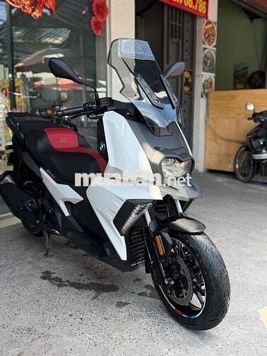 BMW C400X 2021 Trắng 19000 km Biển SG 9 chủ Xe ken