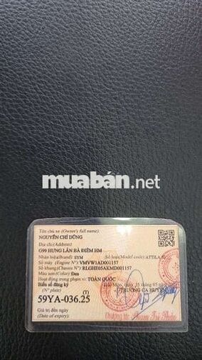 SYM Attila 50 Đen