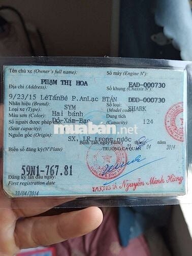 Bán rẻ 7triệu xe giống xe sh đời mới có Fi