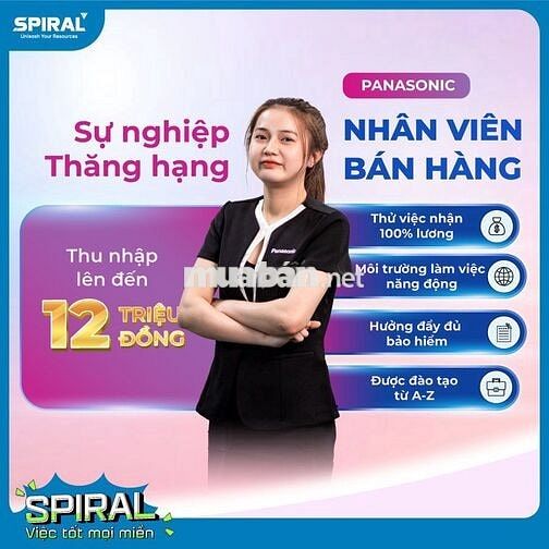 PANASONIC - NHÂN VIÊN BÁN HÀNG PHÚC YÊN