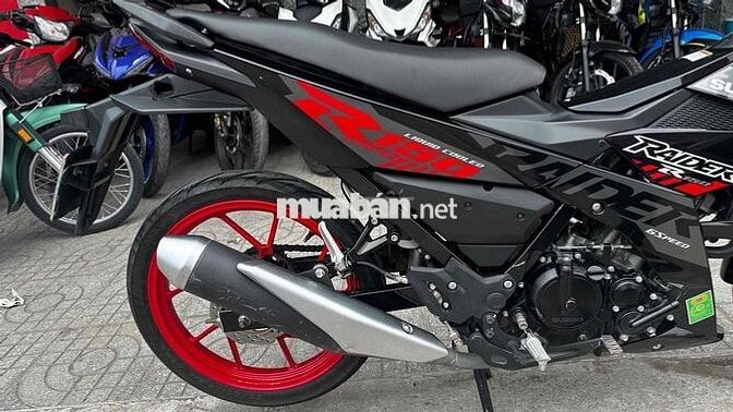 Suzuki Raider Fi 2022 Đen đỏ ( hỗ trợ góp )