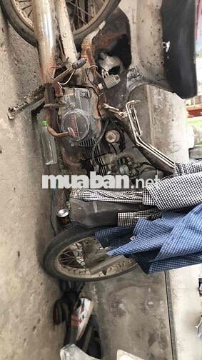 Honda Cub Xám Cổ điển