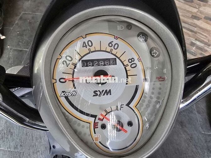 SYM Elite 50CC 2022 Đen nhám 9300km