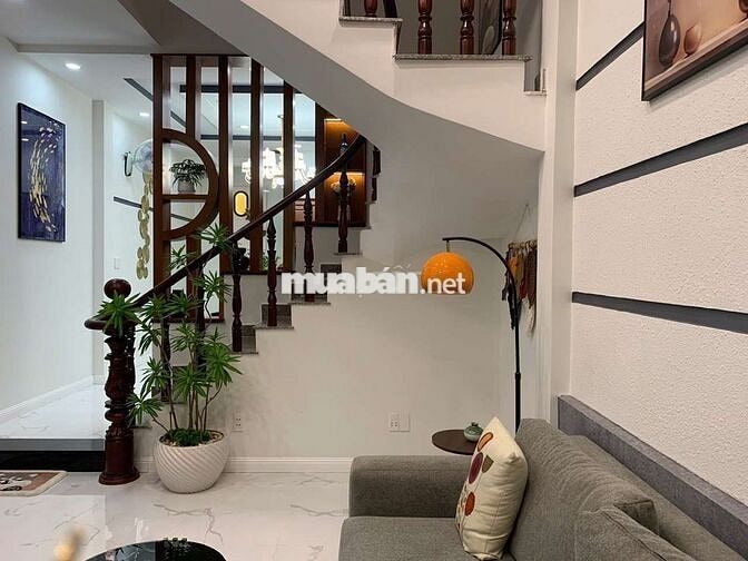 NHÀ ĐẸP MỚI TINH 1TRỆT 2LẦU 4X13M 4PN 3WC, ĐƯỜNG QL13 GẦN VẠN PHÚC