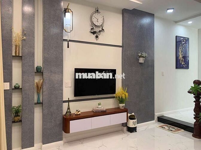 NHÀ ĐẸP MỚI TINH 1TRỆT 2LẦU 4X13M 4PN 3WC, ĐƯỜNG QL13 GẦN VẠN PHÚC