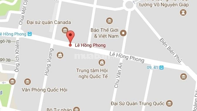 Bán nhà mặt phố siêu VIP Lê Hồng Phong, Ba Đình, 105m2, mặt tiền 6.5m
