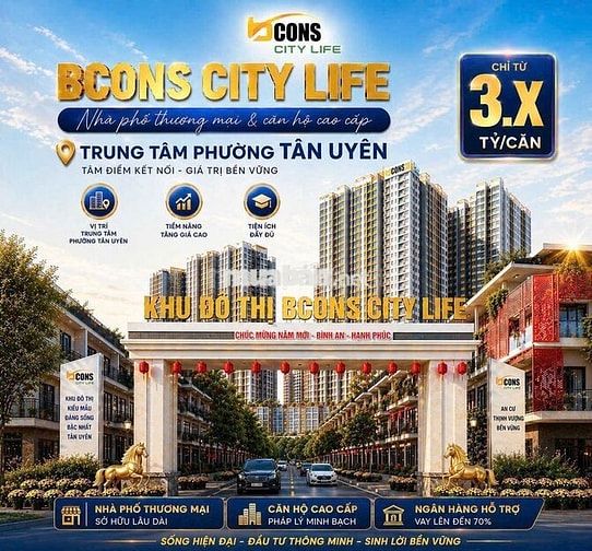 🇻🇳NHÀ PHỐ KHU ĐÔ THỊ BCONS CITY LIFE🚝4,5x14m_TRỆT_2LẦU+Sân Thượng _4PN