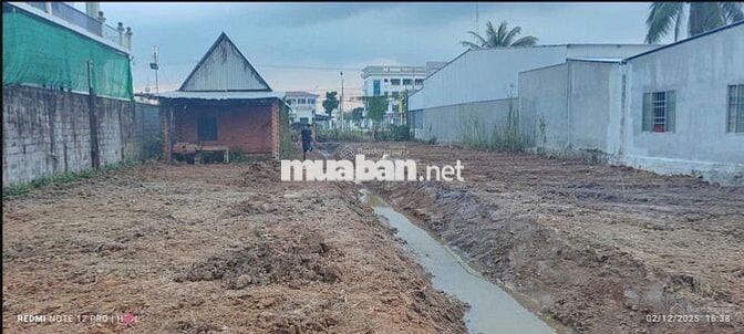 Bán đất thổ cư mặt tiền QL53 đối điện Công An Huyện Càng Long,