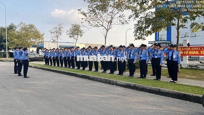 Tuyển dụng bảo vệ KCN Bắc Thăng Long - Hà Nội