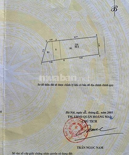 Tôi chính chủ cần bán nhà riêng khu phân lô Đền Lừ