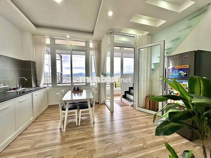 CHO THUÊ CĂN HỘ ĐƯỜNG BẠCH ĐẰNG CAO CẤP 2 PN FULL NỘI THẤT VIEW ĐẸP