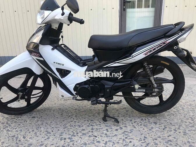 Kymco Vesta 50cc Trắng đen
