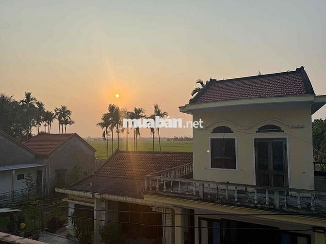 nhà view lúa mặt tiền an mỹ cẩm châu