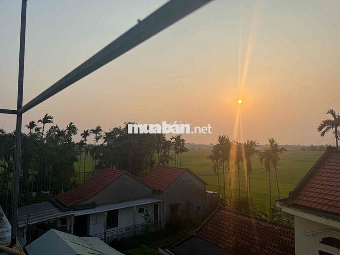 nhà view lúa mặt tiền an mỹ cẩm châu