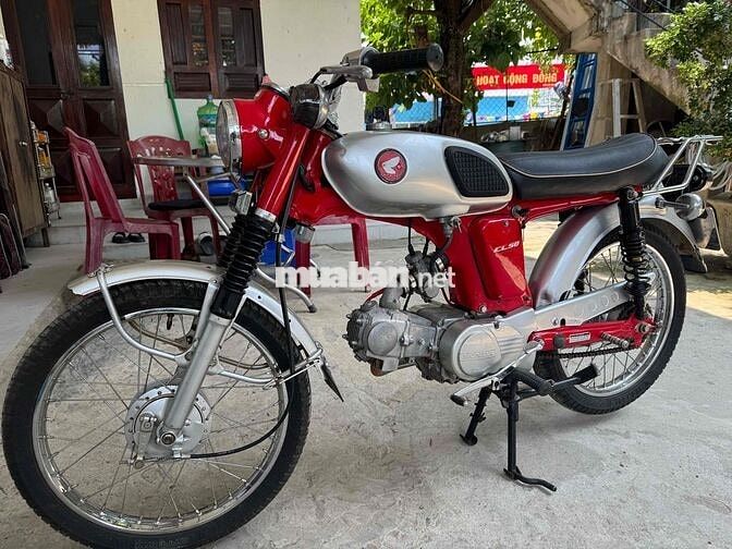 Honda CL50 Đỏ Bạc