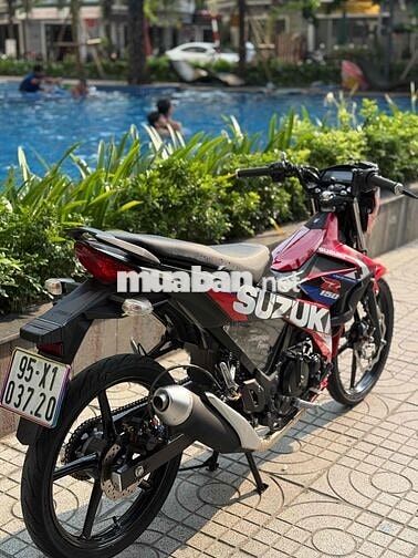 Suzuki Raider 2021 Đỏ 5000 km ( 10tr nhận xe bao )