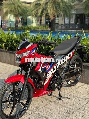 Suzuki Raider 2021 Đỏ 5000 km ( 10tr nhận xe bao )