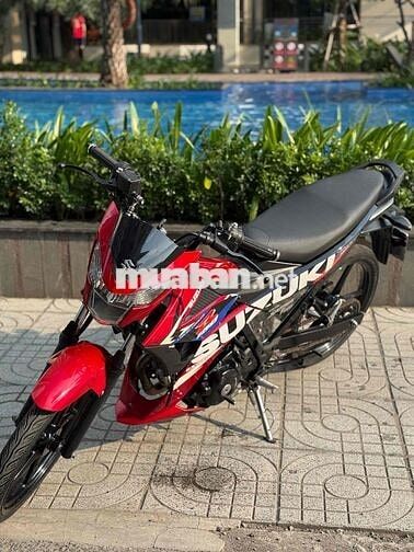 Suzuki Raider 2021 Đỏ 5000 km ( 10tr nhận xe bao )