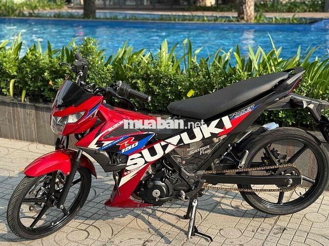 Suzuki Raider 2021 Đỏ 5000 km ( 10tr nhận xe bao )