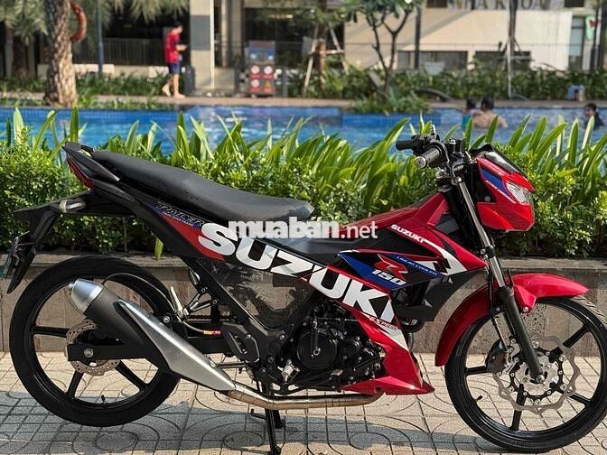 Suzuki Raider 2021 Đỏ 5000 km ( 10tr nhận xe bao )