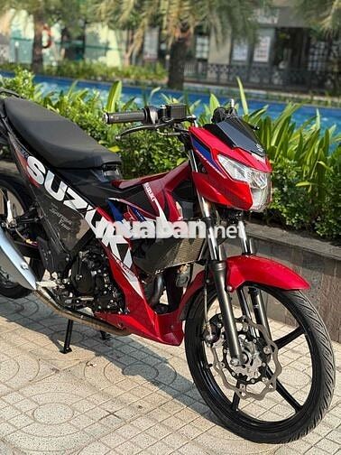 Suzuki Raider 2021 Đỏ 5000 km ( 10tr nhận xe bao )