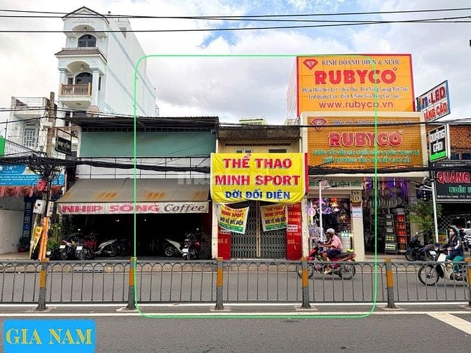 BÁN NHÀ 2 MẶT TIỀN TRƯỚC VÀ SAU : 865 HẬU GIANG - P. 11 - Q. 6 - TPHCM