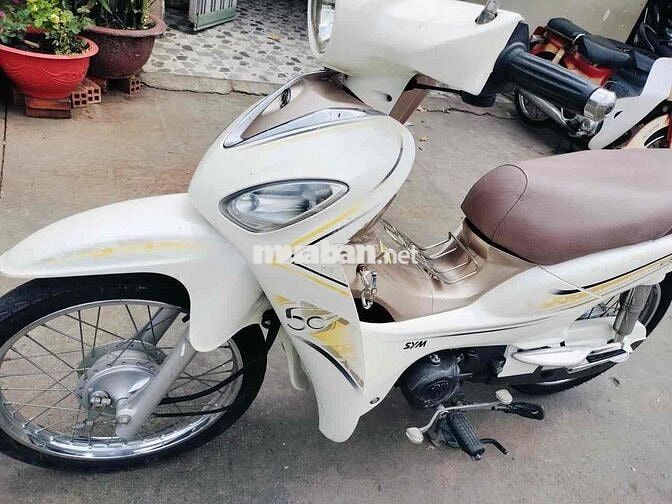 SYM Angela 50cc Trắng kem