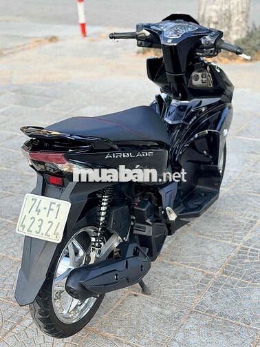 Honda AB 2019  KHÓA GA Đen bóng mâm crom siêu đẹp