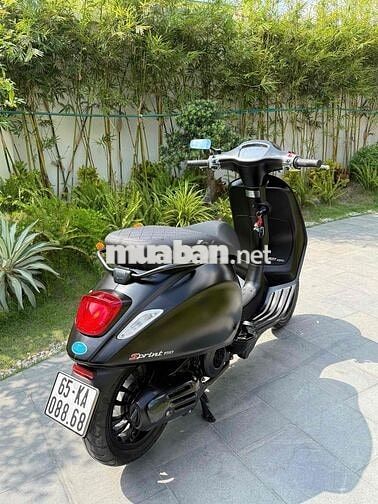 Vespa 150 TFT 2024 đen nhám siêu lướt 5k km