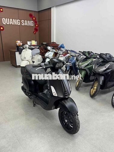 Vespa Sprint 125Abs bản Notte chuẩn rin Hỗ trợ gop
