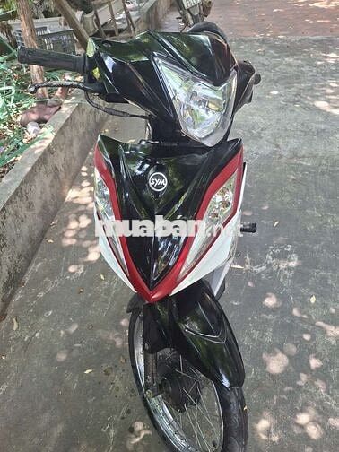SYM Galaxy 50cc Đen Trắng Đỏ