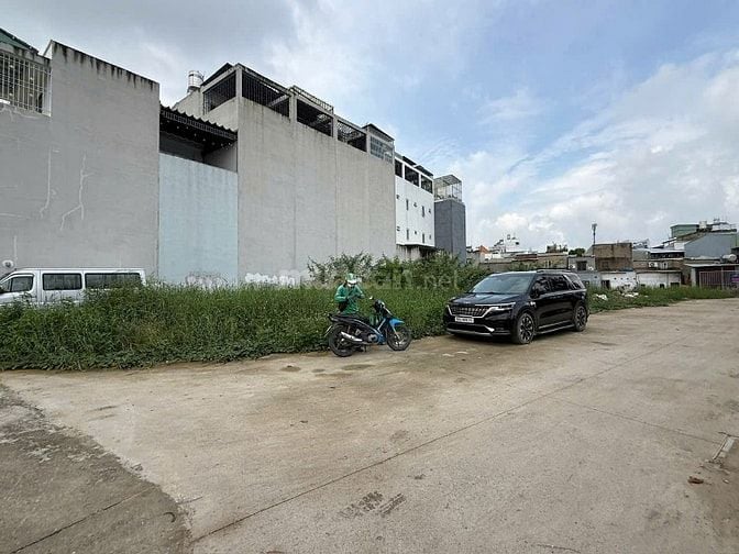 Bán đất mặt bờ kênh Tham Lương 3,2x13m,sổ hồng riêng, xây tự do 5 tầng