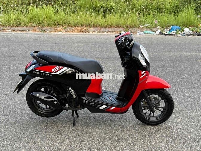 Honda Scoopy 2023 Đỏ đen 8000 km