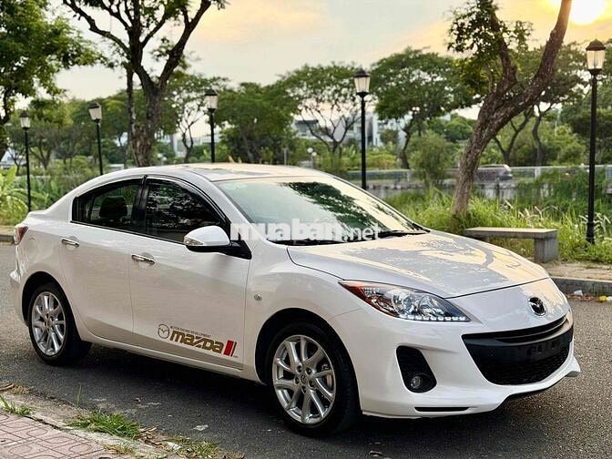 Mazda 3S 1.5AT 2014 Trắng Tư Nhân gia đình sử dung