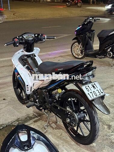 Yamaha Exciter 1S9A Trắng đen Mới 99%