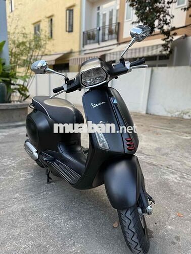 Vespa Sprint 2016 Đen mù đèn led 2 tầng xe đẹp