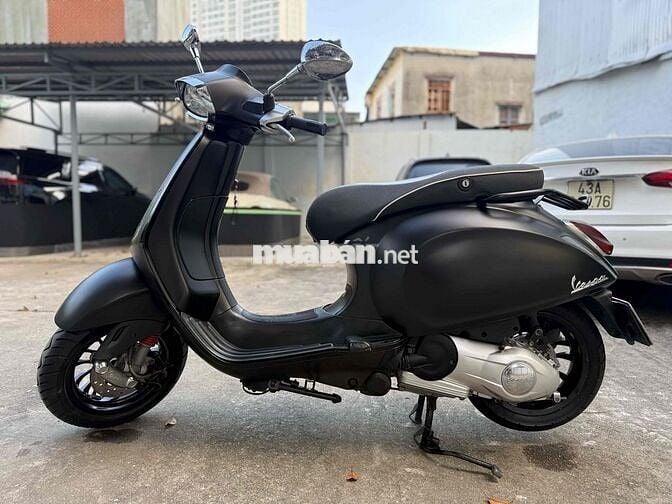 Vespa Sprint 2016 Đen mù đèn led 2 tầng xe đẹp