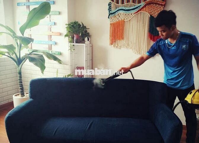 Thợ phụ chạy máy giặt sofa thảm đệm Ko cần KNghiệm