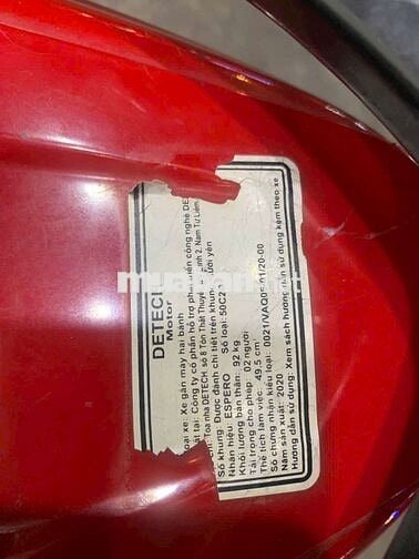 SI 50 CC DETECH KO CẦN BẰNG LÁI BS77 GTHL XE ZIN