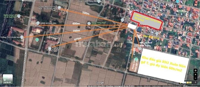 Bán lô góc 116m2, trục chính kinh doanh Đình Trung, Thư Lâm, giáp KCN