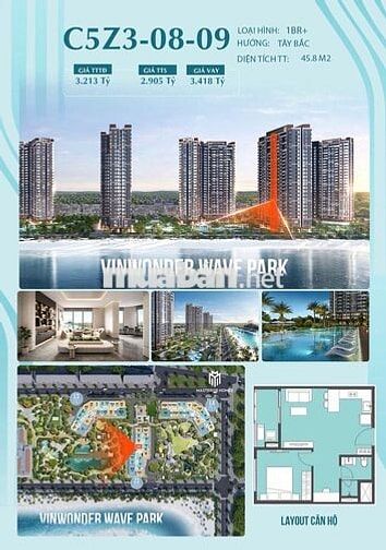 800 Triệu Sở Hữu 1N+ View Hồ 18HA | Tòa Đẹp Nhất Masteri Grand Coast